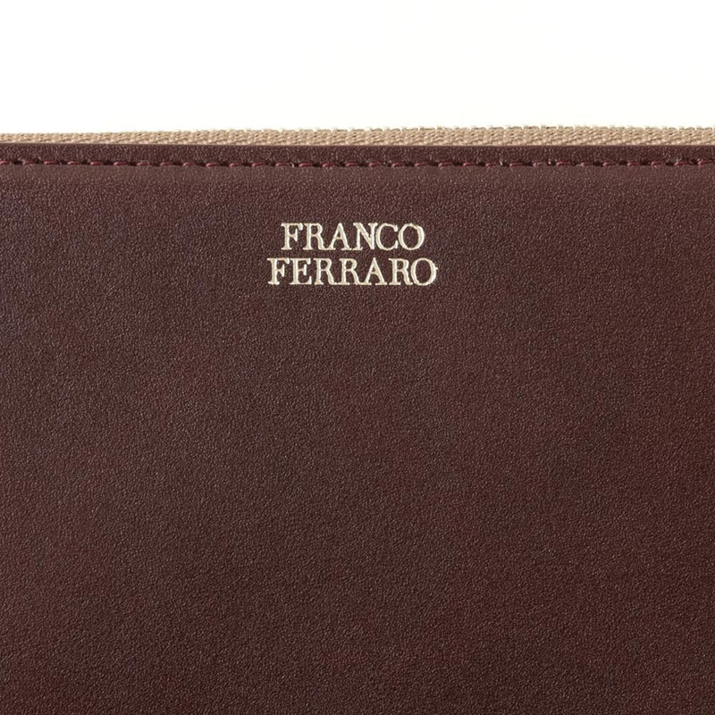 FRANCO FERRARO(フランコフェラーロ) 日本製牛革ラウンドファスナー財布 S-FFL173087WIN