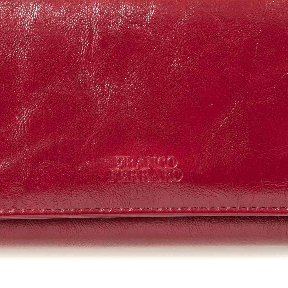 FRANCO FERRARO(フランコフェラーロ) フェイクレザー長財布 S